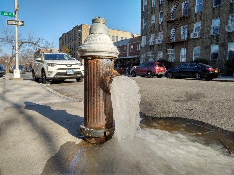 frozen-hydrant