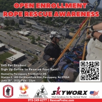 Rope Rescue Awareness - Open Enrollment