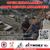 Rope Rescue Awareness - Open Enrollment