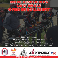 Open Enrollment - Rope Rescue Low Angle Ops