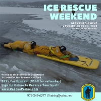 Ice Rescue Weekend - Boonton, NJ