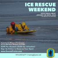 Ice Rescue Weekend Open Enrollment - Whippany