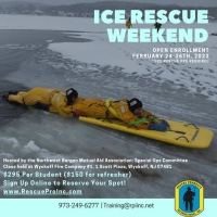 Ice Rescue Refresher - Northwest Bergen Mutual Aid Association: Special Ops Committee (Tech Level Cert required to sign up)